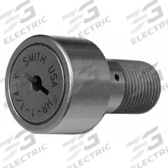 SMITH BEARING Cam Follower: 5/8 in Dia, Heavy, 1 Row, Open, Screwdriver Slot, Flat, 5/16"-24 Thread (MPN HR-5/8). Key specifications — Brand: SMITH BEARING; Duty Type: Heavy; System of Measurement: Inch.