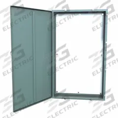 HAMMOND Electrical Enclosure: Steel, 60 in x 36 in x 10 in, NEMA 12/13/3R/4, w/Panel, Solid Cover (MPN 1418N4T10). Key specifications — Closure Method: Clamps; Brand: HAMMOND; Knockouts: Not Included.