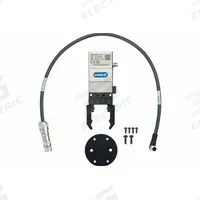 IGUS ReBeL Cobot Gripper Set: ReBeL, 0.7 kg Max Payload, 6 Stroke Per Jaw (MPN REBEL-EQU-SNK-110). Key specifications — attr1015350: (1) ISO 50 Adapter Plate with Mounting Hardware; attr1015343: REBEL-EQU-SNK-110.