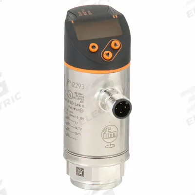 IFM Electronic Pressure Sensor: PNP/NPN, -14.5 psi – 362 psi - Vacuum-Pressure Electronic Pressure Sensors