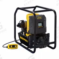 ENERPAC Electric Pump: 10,000 psi Max. Op Pressure, 60 cu in/min Max. Flow Rate, 1 1/2 hp Max. HP (MPN ZE4208TB-QHR). Key specifications — attr941810: ZE4208TB-QHR; attr941817: 2-Position.