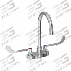 ELKAY Handle-Operated Faucet: Elkay®, Brass, Centerset, Deck, 2 Mounting Holes, 1.5 gpm Flow Rate (MPN LK406GN05T6). Key specifications — Series: Elkay®; Brand: ELKAY.