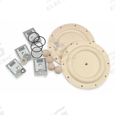 ARO Fluid End Repair Kit: Fluid End Repair Kit, 637469-EB, Santoprene - ARO Fluid-End Repair Kits