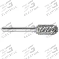 APPROVED VENDOR Carbide Bur: Ball-Nosed Cylinder, SC-5, Double Cut, 1/2" x 1" Head, 1/4" Shank (MPN 310-002075). Key specifications — Trade Number: SC-5; Brand: APPROVED VENDOR.