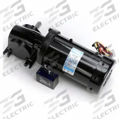 LEESON AC Gearmotor: Right Angle, Single Output Shaft, PSC, TEFC, 83 RPM, 75 in-lb Max Torque, 20:1 (MPN M1145039.00). Key specifications — Brand: LEESON; Full Load Current: 2.0/1.0 A.
