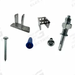 HADRIAN FM Screen Kit: Chrome Zamac, Chrome-Plated (MPN 600428). Key specifications — Hardware Pieces Included: (2) 1 in Inter.Pan.Bkt-Chrme Double; Compatible Partition Material: Stainless Steel; Material: Chrome Zamac; Finish: Chrome-Plated; Component Type: FM Screen Kit; Brand: HADRIAN.