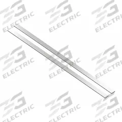 MIRREDGE Strips: 2 in Overall Ht, 60 in Overall Wd, 1/8 in Overall Dp, 2 PK (MPN 20260). Key specifications — Brand: MIRREDGE; Corner Shape: Square; Finish: Mirror; Color: Clear; Material: Acrylic; Lighted: No.