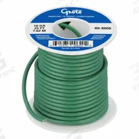GROTE Primary Automotive Wire: GPT, 25 ft, 1 Conductor, 16 AWG, Green, 60 V Volt (MPN 89-8006). Key specifications — Brand: GROTE.