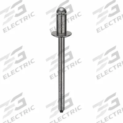 APPROVED VENDOR Blind Rivet,1 3/5" L,0.156" dia,PK500: Inch, 1 19/32 in Overall Lg, 19/64 in Body Lg - Domed-Head Blind Rivets
