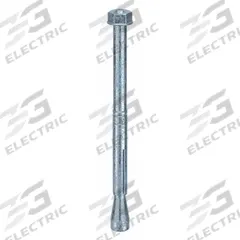 MKT FASTENING Wedge Anchor Stud: 117 mm Overall Lg, 10 mm Dia, M6 Thread Size, Steel, Steel, 50 PK (MPN M16030301). Key specifications — Brand: MKT FASTENING; Anchor Type: Wedge; Finish Type: Zinc Plated.
