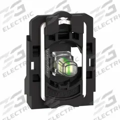 SCHNEIDER ELECTRIC Lamp Module: 22 mm Size, White, LED, 120 V AC Rating, No Transformer (MPN ZB5AVG1). Key specifications — Compatible Operator: Selector Switch; Compatible with Series: XB5; Terminal Connection Type: Screw Clamp Terminals; Brand: SCHNEIDER; Manufacturer Part Number: ZB5AVG1; Includes Bulb: Bulb Included.