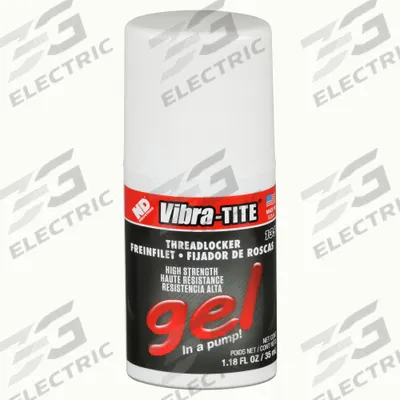 VIBRA-TITE High-Strength Threadlocker: 135, Red, No-Drip, 1.18 fl oz, Bottle, 1 EA (MPN 13535) - High-Strength Threadlockers (Red)