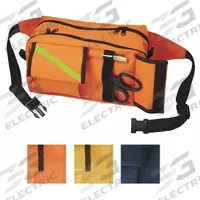 EMI Fanny Pack: 10 in L x 5 in W x 6 in H, Cordura Nylon, Orange, 0-10 in/21-30 in, 0-10 in/30+ in (MPN 442 ORANGE). Key specifications — Color: Orange; Closure Type: Buckle; Features: Adjustable Nylon Webbing Fitted to 20 in to 54 in Waists; Brand: EMI.