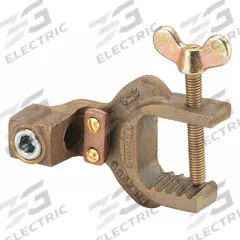 BURNDY Static Discharge Clamp: C-Clamp (MPN GIE2CG3). Key specifications — attr1141266: Copper Alloy; attr1141264: C-Clamp; attr1141257: BURNDY; attr1141245: GIE2CG3.