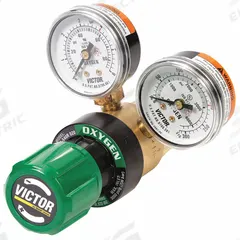 VICTOR Specialty Gas Regulator: Single Stage, CGA 540 Inlet, 3/8"-24 Outlet, 60 psig, Oxygen (MPN 0781-4241). Key specifications — Brand: VICTOR; Manufacturer Part Number: 0781-4241; Diaphragm Material: Neoprene; Outlet Connection: 3/8"-24; Inlet Connection: CGA 540.