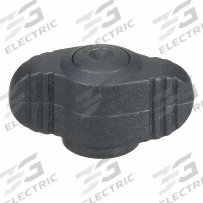 KIPP Hand Knob: Wing, Plastic w/ SS Thread, M6 Thread, 8 mm Thread Lg - Wing Knobs with Threaded Hole