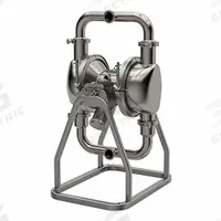 GRACO Pharmaceutical AODD Pump: Stainless Steel, 2 in, Tri-Clamp, 180 gpm, 276.9 ft Max. Head (MPN SP2B.0120). Key specifications — Brand: GRACO; Check Valve Material: PTFE; Seat Material: SS; Diaphragm Material: Not Specified.