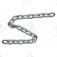 DAYTON Straight Chain: 5/16 in Chain Trade Size, 30 Chain Grade, Carbon Steel, Straight, Galvanized (MPN 1DJU2). Key specifications — Brand: DAYTON.