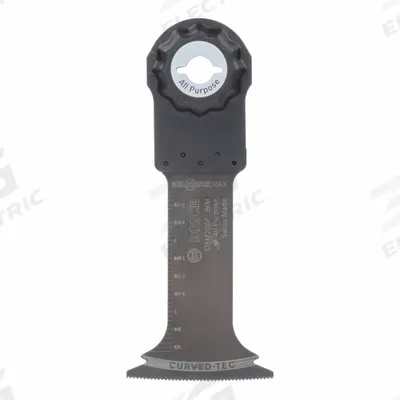 BOSCH Oscillating Tool Blade: 2 in Blade Wd, 4 in Overall Lg, Plunge Cutting - Starlock Max Mounted Blades