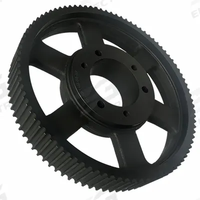 APPROVED VENDOR Timing Belt Pulley: Curvilinear, Bushed, For HTD Timing Belt Section - HTD Section QD Bushed Timing Pulleys