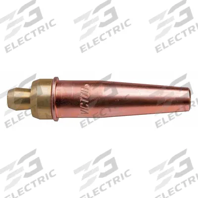 VICTOR Cutting Tip: 1-MTHP Series, Size 3, For Use With Propylene - High-Speed Machine Torch Cutting Tips