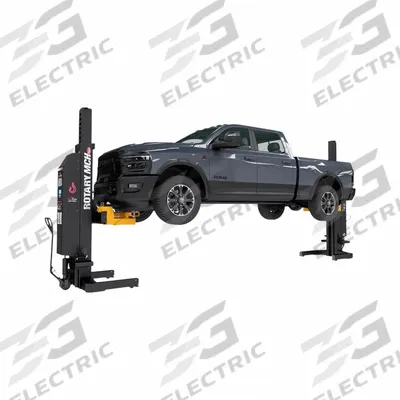 ROTARY LIFT Vehicle Lift System: Forked Mobile Column Lift, Electric/Hydraulic - Vehicle Lift Systems