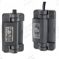 ELESA Hinged Safety Interlock Switch: CFSW Series, Top Output, 2NO/2NC, 5 m Cable Lg (MPN CFSW.110-6-2NO+2NC-F-A-5). Key specifications — Brand: ELESA; Termination: 8 Pin Connector; AC Contact Rating: 1.5 A @ 120 V.