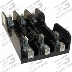 MERSEN Fuse Block: Open Block Design, 3 Pole, 600 V AC, Box Lug, Non-Indicating (MPN 61038R). Key specifications — Brand: MERSEN.