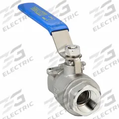 APPROVED VENDOR Manual Two-Way Ball Valve: 3/4 in, 316 Stainless Steel, Straight Valve Body, Lever (MPN G-SSV-75NLH). Key specifications — Brand: APPROVED VENDOR; Handle: Lever.