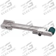 DYNABRADE Contact Arm: 1 in Belt Wd, 30 in Belt Lg, Dynabelter Series, 1 in Wheel Dia, Wide, Rubber (MPN 11663). Key specifications — attr1320326: 11476; attr1320321: Wide; attr1320325: 11663; attr1320329: DYNABRADE; attr1320328: Yes.