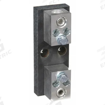 MERSEN Fuse Block: Open Block Design, 1 Pole, 600 V AC, Box Lug - Fuse Blocks for UL Class T Fuses