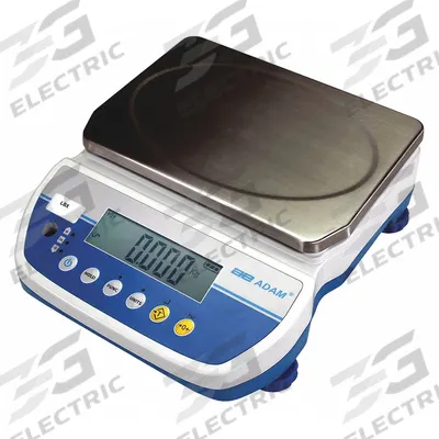 ADAM EQUIPMENT Industrial Bench Scale: 7 1/8 in x 9 5/8 in - Compact Bench Scales