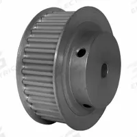 DAYTON Timing Pulley: Modified Curvilinear, Fixed, For GT Timing Belt Section, For 15 mm Belt Wd (MPN 34-5P15-6FA3). Key specifications — Brand: DAYTON; Finish: Clear Anodized; For Belt Series: Powerhouse®.