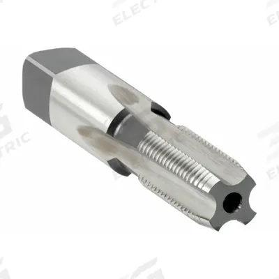 CLEVELAND Pipe and Conduit Thread Tap: 3/8"-18 NPSF, 4 Flute, Semi-Bottoming Chamfer (MPN C64132) - General Purpose Pipe Taps
