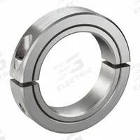 RULAND MANUFACTURING Shaft Collar: 2-Piece, Inch, Round, Clamp-On, 2 3/8 in Bore Dia, 303 (MPN SP-38-SS). Key specifications — attr671628: RULAND MANUFACTURING.