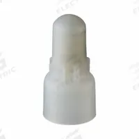 PANDUIT Closed-End Crimp Connectors: Nylon, 600 V, 18 AWG – 10 AWG Range, 500 Pack Qty (MPN JN418-212-DN). Key specifications — Contact Finish: Tin; Color: Clear; Brand: PANDUIT; Insulation Material: Nylon; Maximum Wire Combination: (1) 10 AWG; Maximum Wire Size: 10 AWG; Minimum Wire Combination: (6) 18 AWG; Minimum Wire Size: 18 AWG.