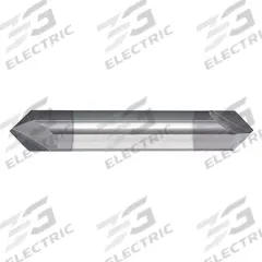 APPROVED VENDOR Chamfer Mill: Carbide, AlTiN Coated, Double End, 2 Flute, 90°, 1/2" Mill Dia, 3" OAL (MPN 209-292500B)