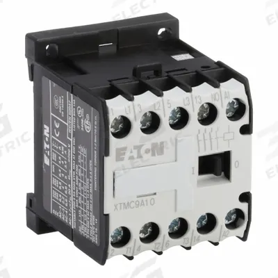 EATON Miniature IEC Magnetic Contactor: Non-Reversing, 3 Poles, 3NO Contacts - Miniature, Non-Reversing IEC Contactors