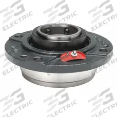 MOLINE BEARING Flange Bearing: Spherical Roller, 3 7/16 in Bore, Cast Iron, Set Screws, 10 1/4 in Lg (MPN 19131307). Key specifications — Bore Type: Cylindrical; Brand: MOLINE BEARING; Lubricant Material: Lithium Complex Grease; Mounting Bolt Size: 3/4 in; System of Measurement: Inch.
