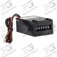 TRUMETER Electromechanical Counter: Front Panel Mounting, 1 3/4 in x 1 1/2 in, 12 V DC – 24 V DC (MPN P8-4916). Key specifications — Mounting Style: Front Panel; Standards: REACH; Brand: TRUMETER; Manufacturer Part Number: P8-4916.