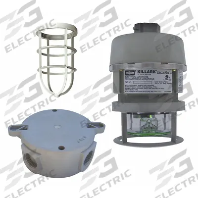 KILLARK Hazardous Location Signal Light: LED, 12 to 80 V DC, 8 in Overall Ht - Strobe Lights for Hazardous Locations