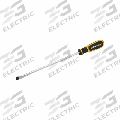 GEARWRENCH Slotted Screwdrivers: Alloy Steel, 3/8 in Tip Size, Extra Long Lg - General Purpose Slotted Screwdrivers