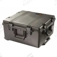 PELICAN Protective Case: 21 in x 22 1/2 in x 11 3/8 in Inside, No Foam, Black, Mobile, 20 lb Wt (MPN IM2875-X0000). Key specifications — Closure Type: Press and Pull Latches; Brand: PELICAN; Carry-On Size: No.