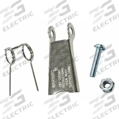 CROSBY Spring Latch: Spring, 2 3/8 in Latch Lg, 1 in Latch Wd, 1/8 in Latch Eye Dia, Stainless Steel (MPN 1090081). Key specifications — Brand: CROSBY; Manufacturer Part Number: 1090081; Latch Type: Spring.
