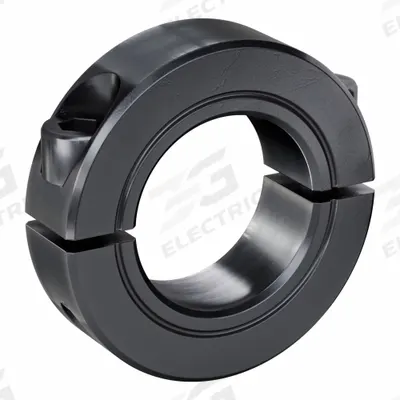 RULAND MANUFACTURING Shaft Collar: 2-Piece, Inch, Round, Clamp-On, 1 in Bore Dia - Steel Shaft Collars