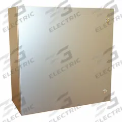 HAMMOND Electrical Enclosure: 304 Stainless Steel, 24 in x 24 in x 10 in, NEMA 12/13/3R/4/4X, Hinged (MPN EN4SD242410SS). Key specifications — Brand: HAMMOND; Closure Method: 1/4-Turn Latch; Enclosure Material: 304 Stainless Steel; Knockouts: Not Included.