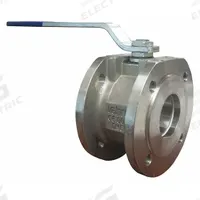 BONOMI Manual Two-Way Ball Valve: 4 in, 316 Stainless Steel, Straight Valve Body, Class 150 Flange (MPN 720016-4"). Key specifications — Brand: BONOMI; Handle: Locking Lever.