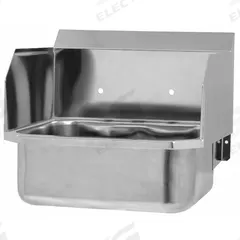 SANI-LAV Hand Sink: 1 Stations, 7 in Bowl Dp, 17 in Bowl Lg, 14 in Bowl Wd, Faucet Not Included (MPN 5078). Key specifications — Includes Side Splash: Side Splash Included; Series: Stainless Steel Hand Wash Sink; Brand: SANI-LAV.