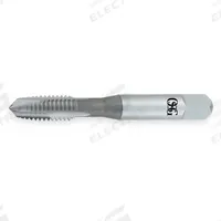 OSG Spiral Point Tap: M8x1.25 Metric, 6H, 2 Flute, Plug Chamfer, Black Oxide High Speed Steel (MPN 2888401)