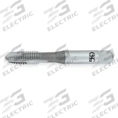 OSG Spiral Point Tap: M8x1.25 Metric, 6H, 2 Flute, Plug Chamfer, Black Oxide High Speed Steel (MPN 2888401)